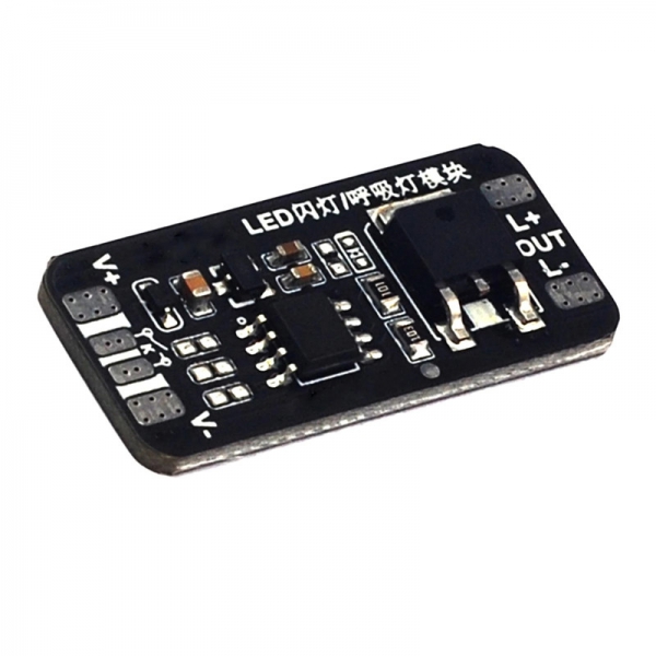 3-24V breathing light module LED light gradually turns on and off, gradually dimming, fast and slow flashing, 12V festival atmosphere light control board