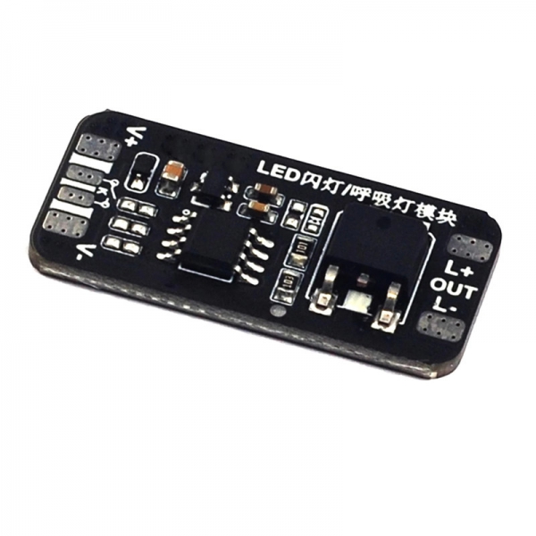 3-24V breathing light module LED light gradually turns on and off, gradually dimming, fast and slow flashing, 12V festival atmosphere light control board