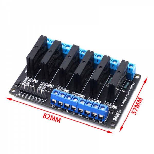 1/2/4/8 5V Low level Solid State Relay Module with Fused Solid State Relay 250V2A