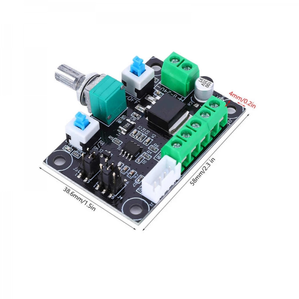  24V12V stepper motor drive simple speed regulation forward and reverse controller module PWM pulse signal generator