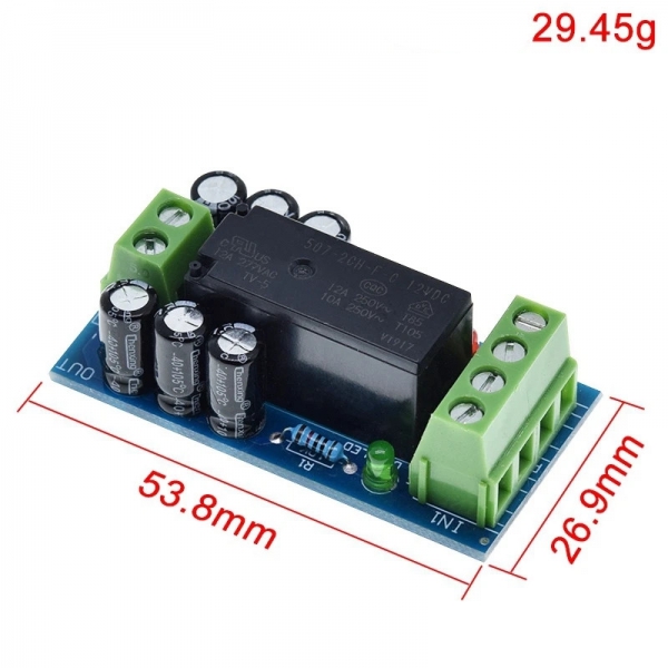 XH-M350 battery switching module backup high-power power outage automatic switching battery power supply 12V150W