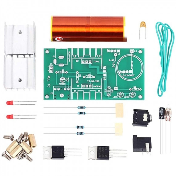 Tesla coil DIY kit, music coil, plasma arc ignition, fun electronic production