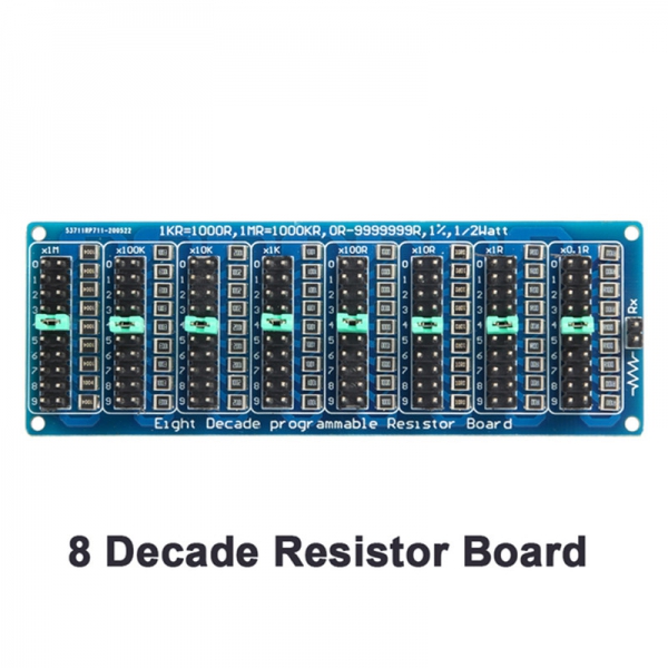 0.1R/1R -9999999R Programmable Resistive Board Eight Segment Type 0.1R/1R Precision Programmable Resistive Board