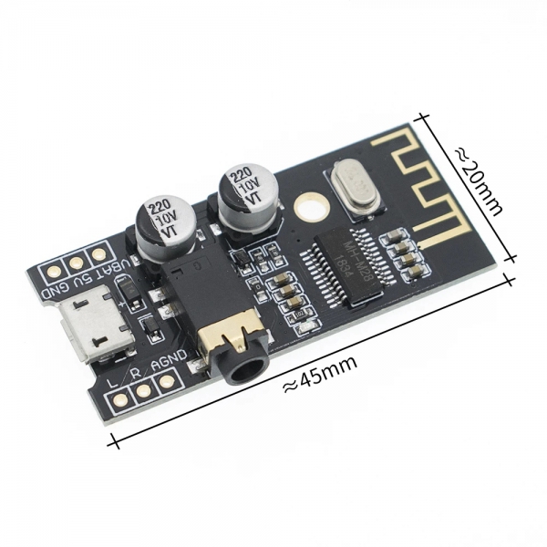 M18/28/38 DIY wireless Bluetooth audio module 4.2 high fidelity lossless car audio headphone amplifier board