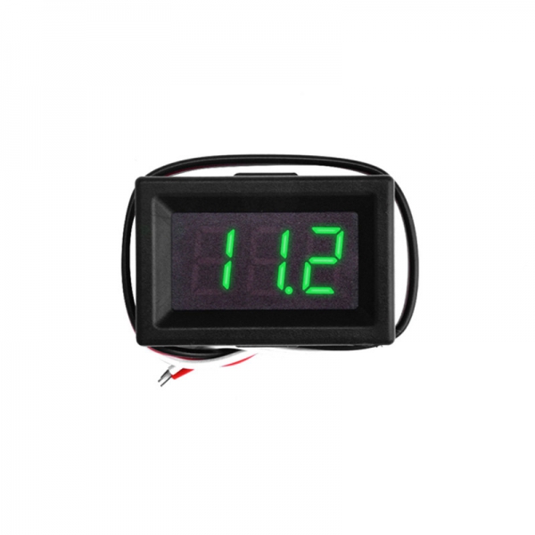 0.36 shell mounted voltmeter with LED display, high-precision instrument, three wire 0-100V digital voltmeter