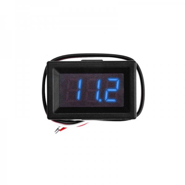 0.36 shell mounted voltmeter with LED display, high-precision instrument, three wire 0-100V digital voltmeter