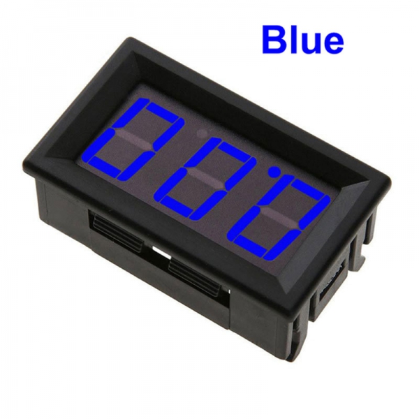 Three wire DC voltmeter with 0.56-inch LED digital voltmeter for DC 0V-30.0V reverse protection