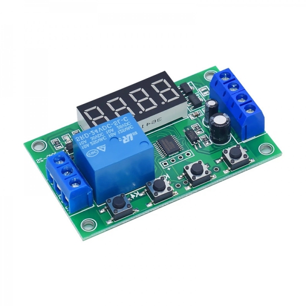 YYC-2S 1-channel relay module cycle triggering delay power-off timing circuit 5V1V24V delay switch