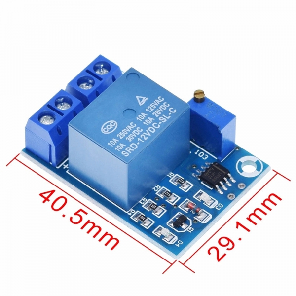 12V battery undervoltage management module voltage undervoltage automatic recovery battery load power-off protection switch