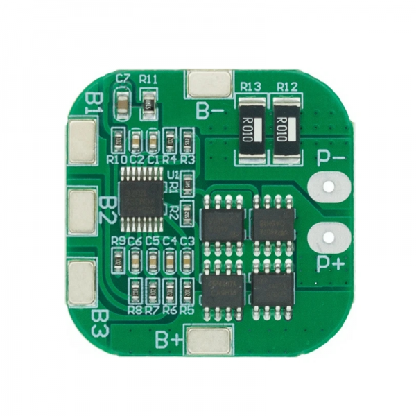 4 series 14.8V lithium battery protection board 18650 16.8V overcharge over discharge short circuit protection 20A current limiting protection