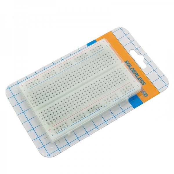 400-hole solderless breadboard solderless test circuit board experimental board with jumpers 400 holes