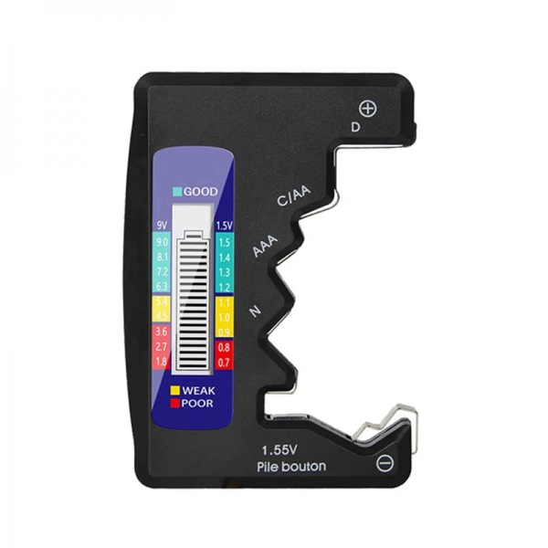 BT-886 Digital Battery Tester Battery Level Detector Digital Battery Voltage Measuring Device BT886
