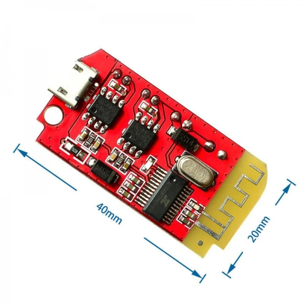 CT14 mini 4.2 stereo Bluetooth amplifier board audio module F-class 5W+5W with charging DIY modified speaker