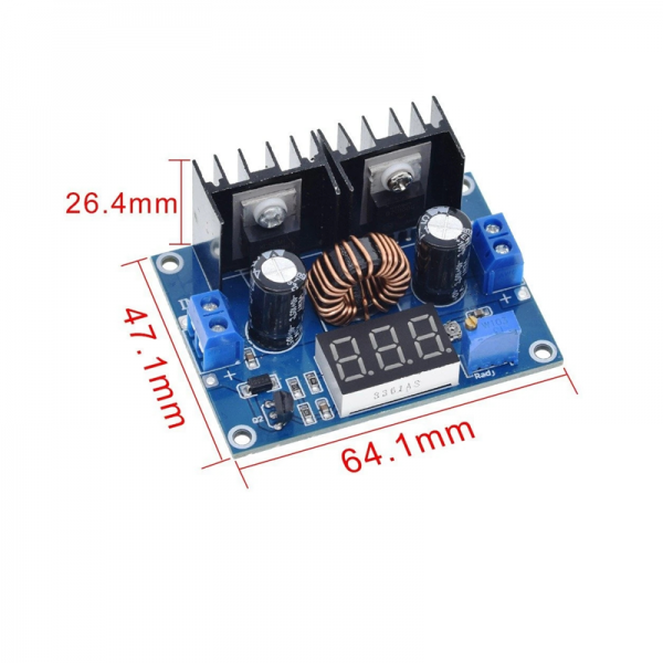 DC-DC step-down module XL4016E1 high power/8A with voltage regulator/display/DC voltage regulator