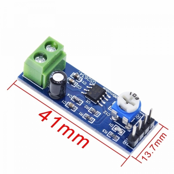 LM386 module 200x gain audio amplifier module