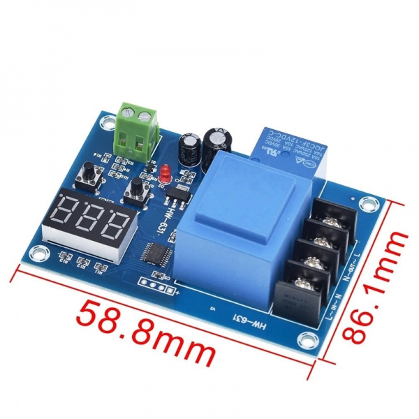 XH-M602 CNC Battery Lithium Battery Charging Control Module Battery Control Switch Protection Board