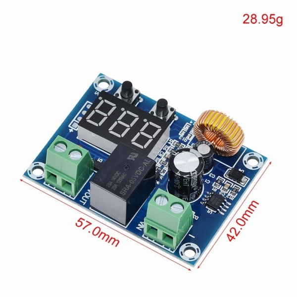 XH-M609 lithium battery over discharge module under low voltage disconnection output 6-60V DC voltage protection