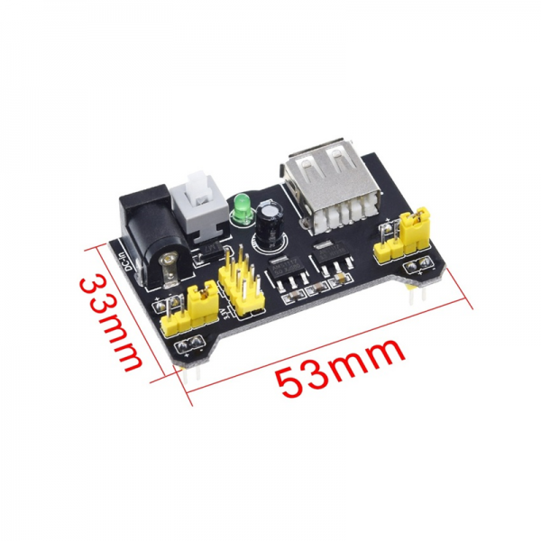 MB102 breadboard black power module+830 hole large breadboard+65 colorful jumper breadline set