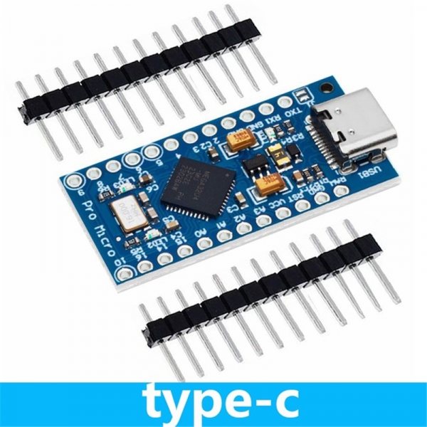 Pro Micro adopts Atmega32U4‘s own USB update program 5V/16M microcontroller development board