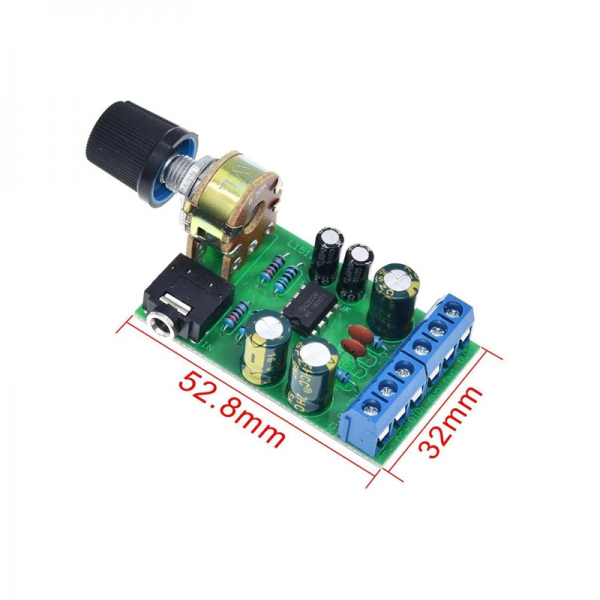  TDA2822M amplifier board 2.0 stereo DC amplifier board portable miniature radio amplifier board