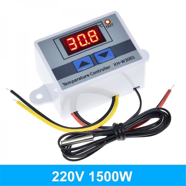 XH-W3001 digital temperature controller, temperature switch, microcomputer temperature controller, temperature control switch, temperature control