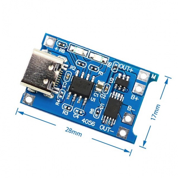 TP4056|18650 Lithium Battery 3.7V 3.6V 4.2V Lithium Battery Charging Board 1A Overcharge and Overdischarge Protection