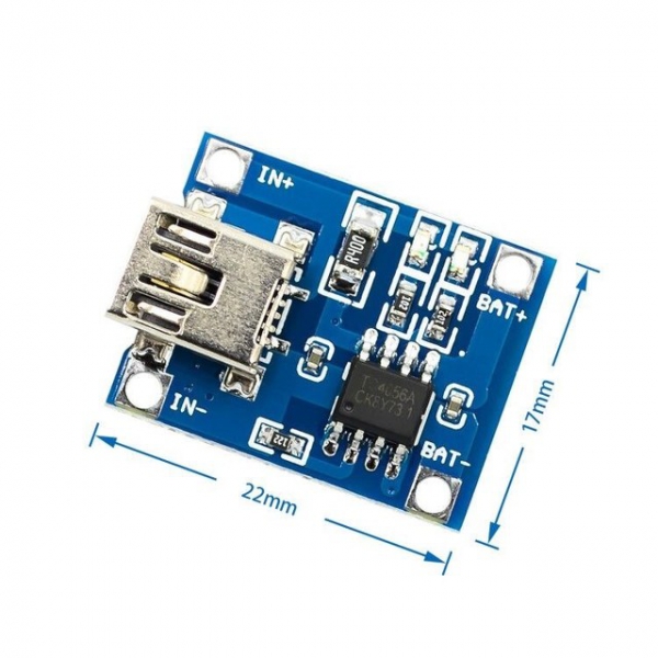 TP4056|18650 Lithium Battery 3.7V 3.6V 4.2V Lithium Battery Charging Board 1A Overcharge and Overdischarge Protection